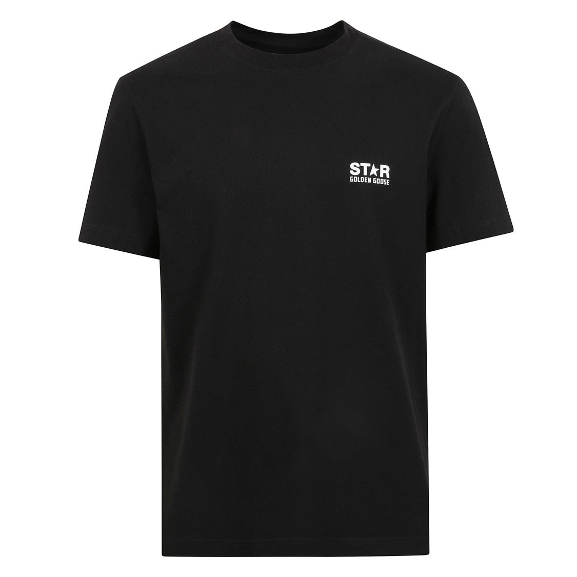 Golden Goose Cotton T-Shirt With Star Print