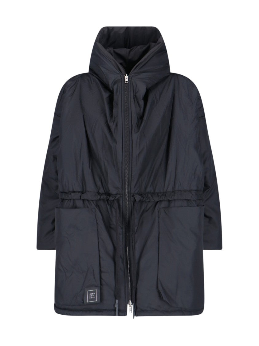 Kimono Rain Reversible Waterproof Coat – Black