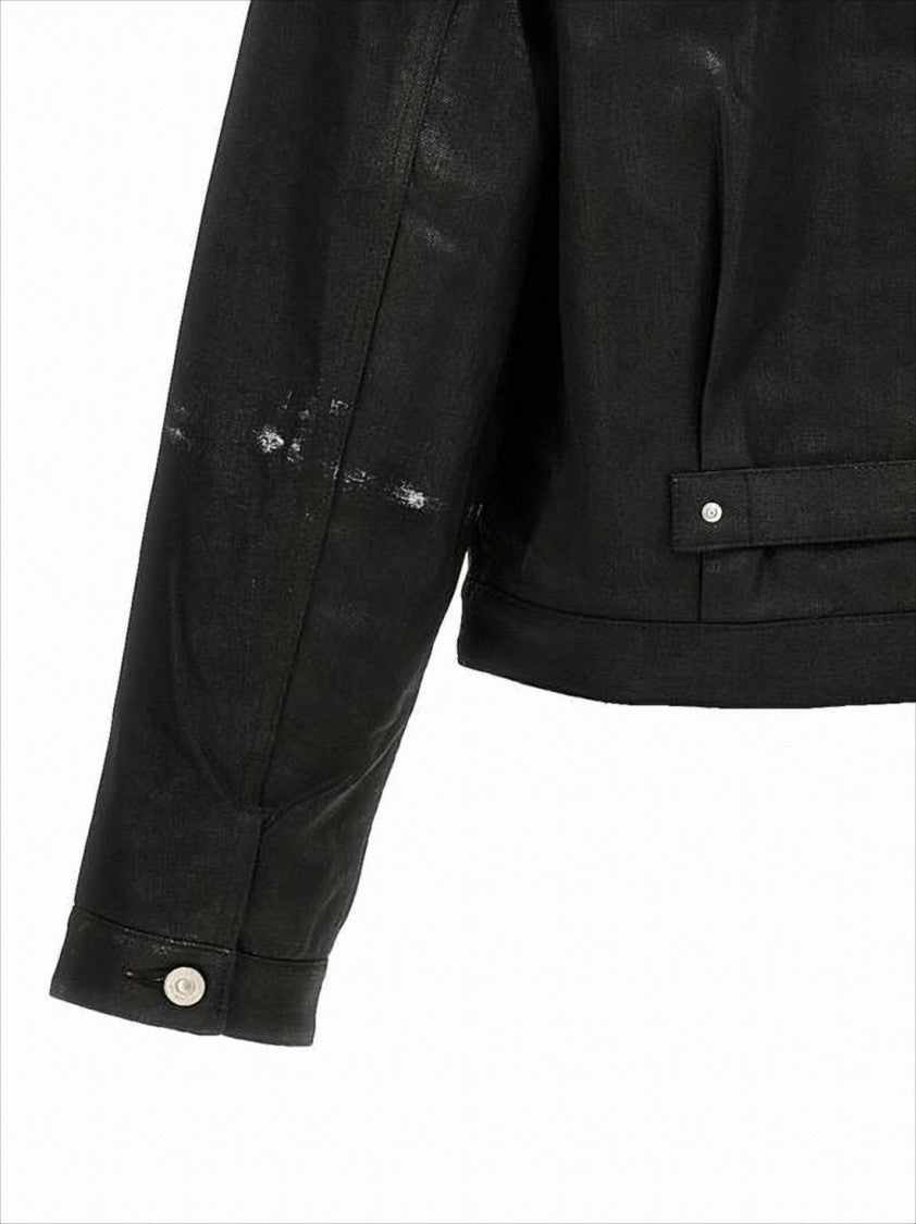 Givenchy Relaxed-Fit Black Cotton Hooded Sweatshirt With Front Pocket