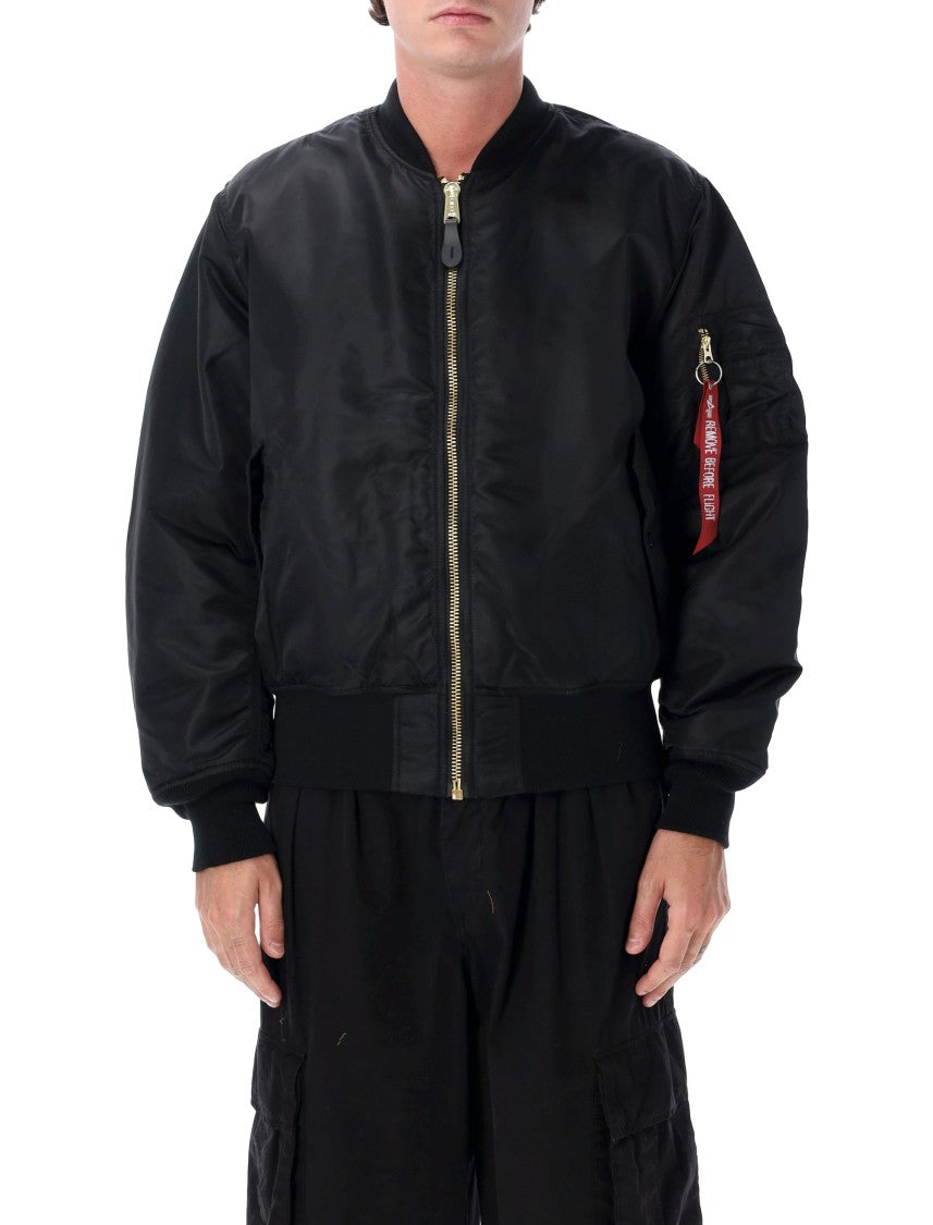 Alpha Industries Reversible Utility Pocket Ma-1 Bomber Jacket