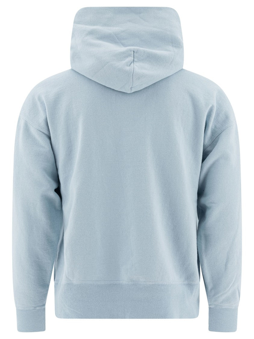 Saint Mxxxxxx Light Blue Cotton Sweatshirt