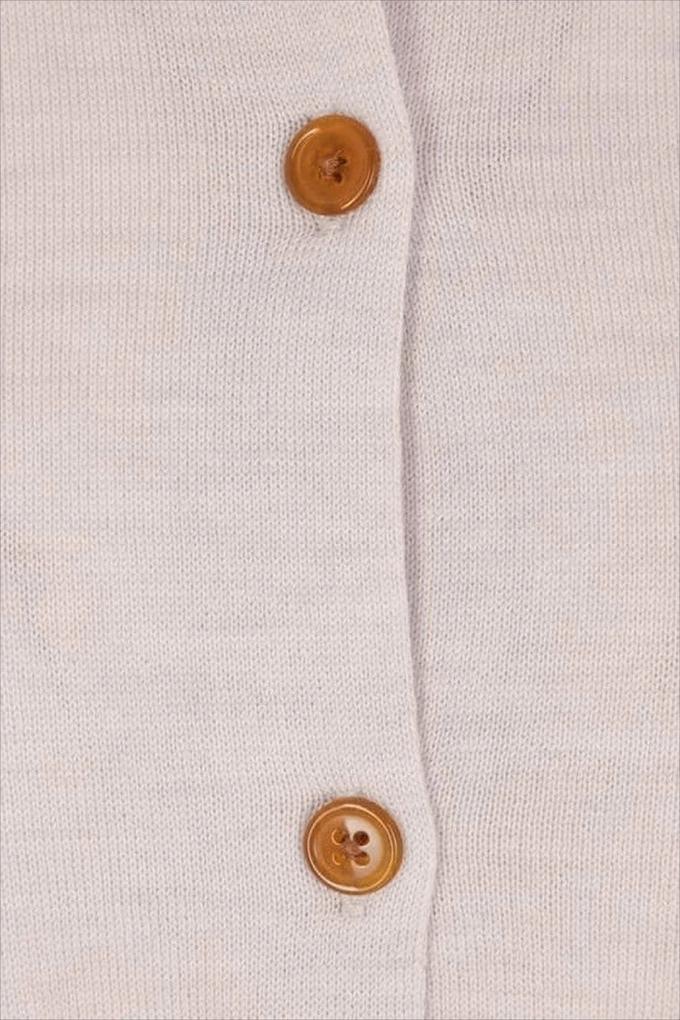 Vivienne Westwood Cropped Button-Down Cardigan With Ribbed Cuffs And Emblem