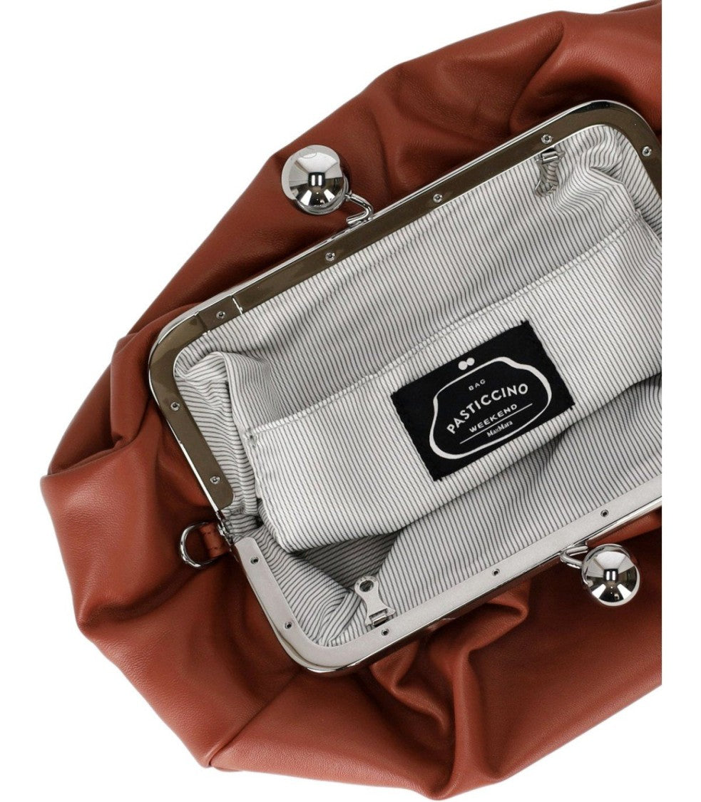 Max Mara Pasticcino Cubico Medium Coccio Clutch