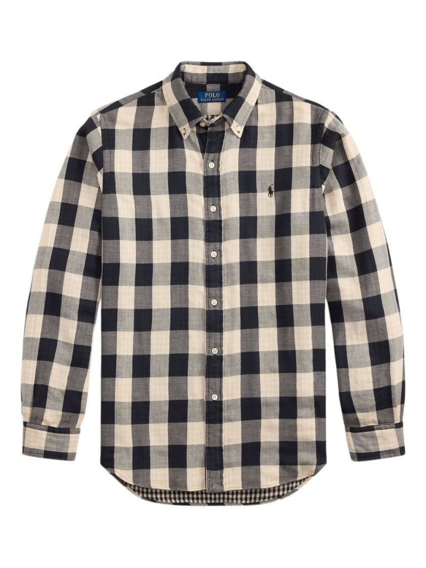 Polo Ralph Lauren Classic Check Pattern Button-Down Shirt