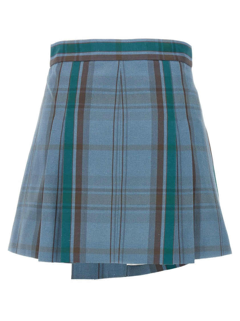 Vivienne Westwood Tartan Print Mini Skirt