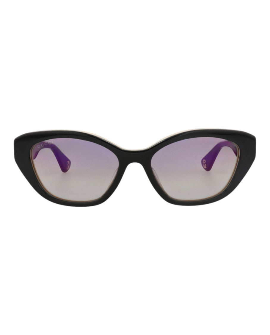 Gucci Cat Eye-Frame Recycled Acetate Sunglasses