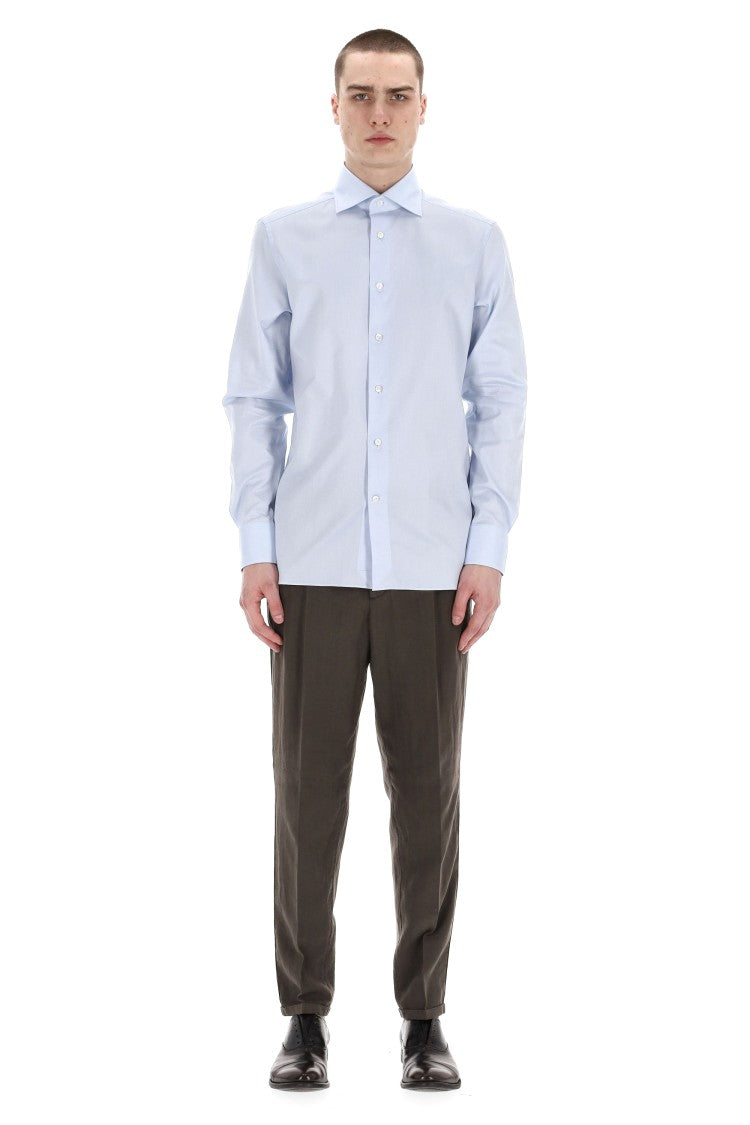 Zegna Trofeo Knitted Cotton Shirt
