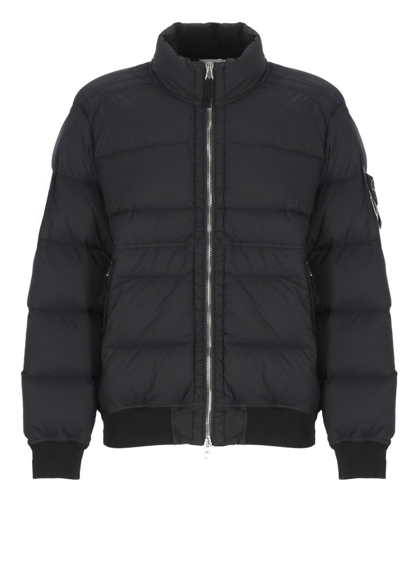 Stone Island Black Bomber Jacket