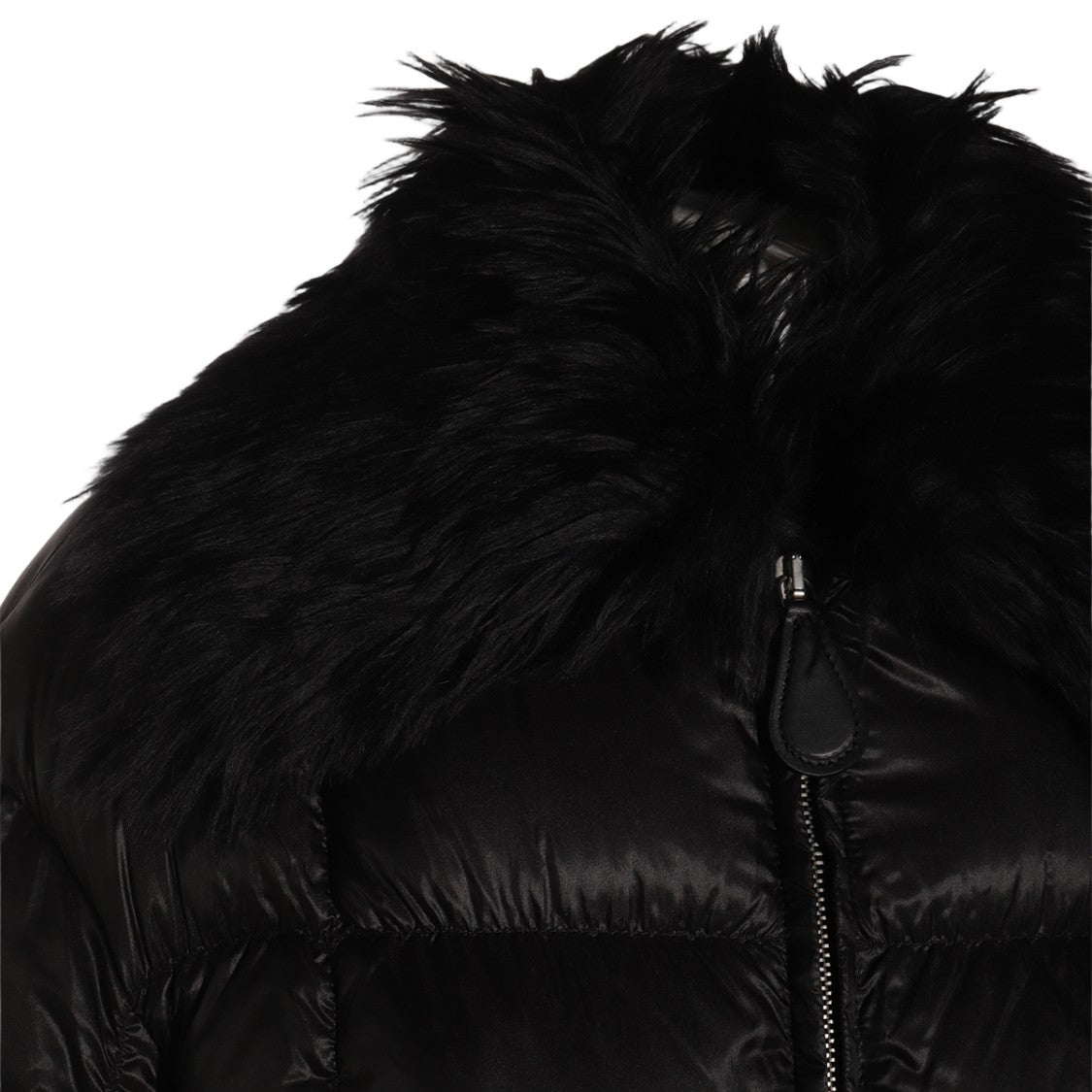 Jil Sander Puffed Black Down Coat