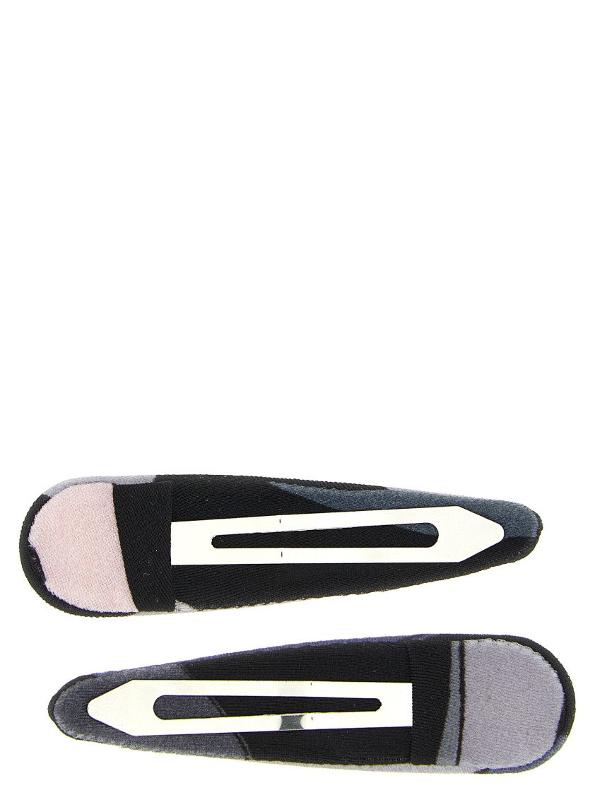 Emilio Pucci Set Of 2 'Marmo' Hair Pins