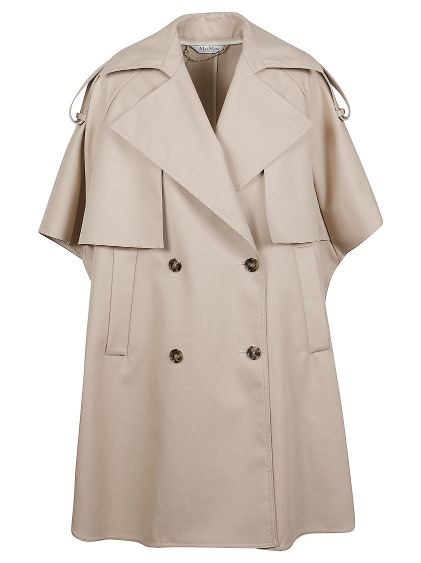 Max Mara Beige Short Trench Coat