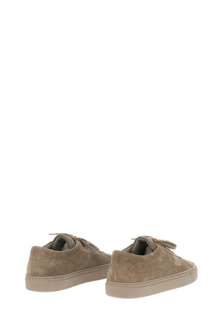 Common Projects Taupe Achille Premium Suede Low-Top Sneakers