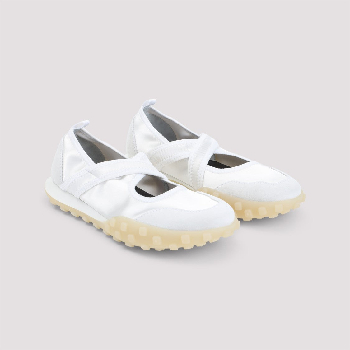Jil Sander Smooth White Sneakers