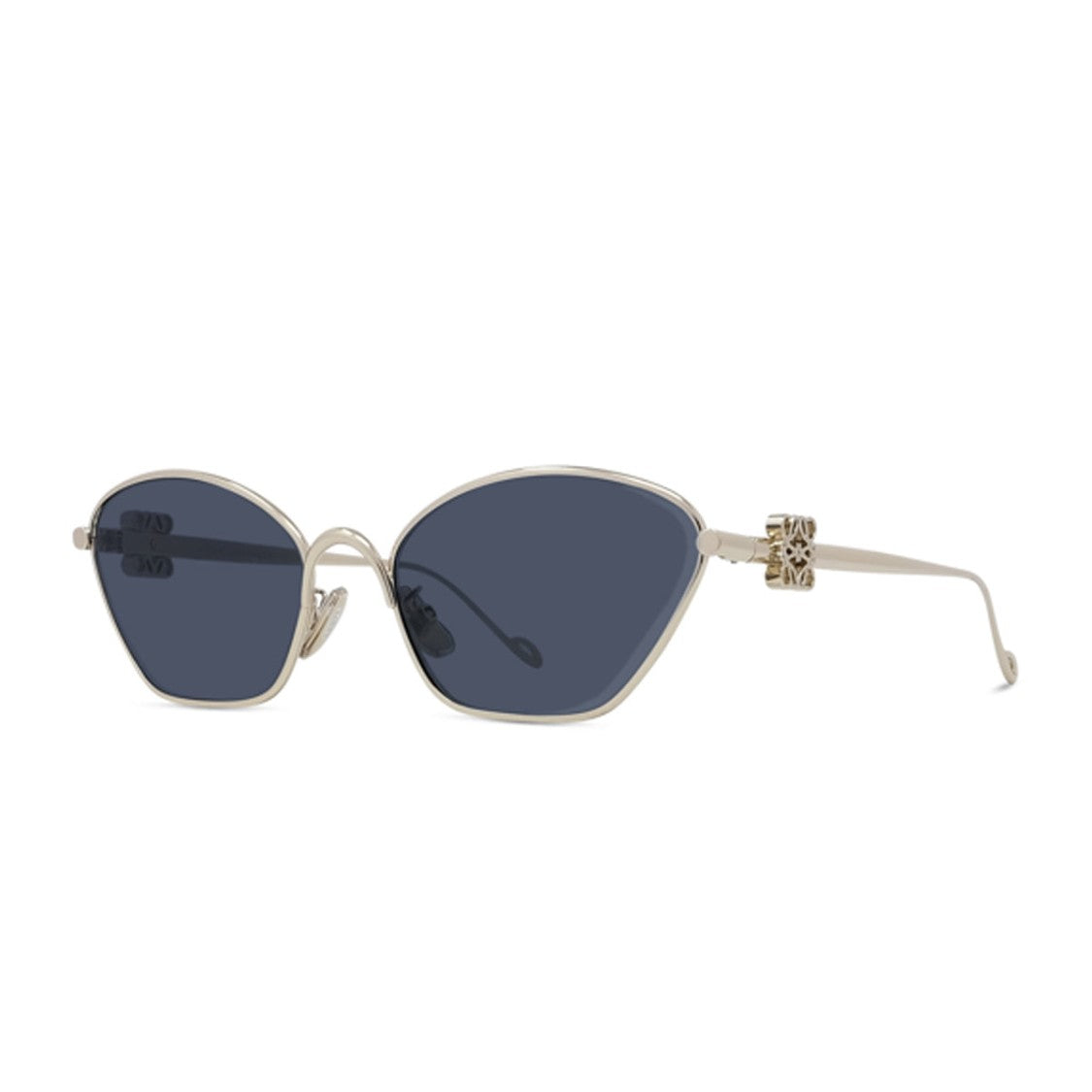 Loewe Giallo Anagram Metal Sunglasses