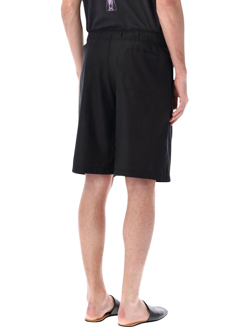 Our Legacy Leisure Japanese Cupro Cotton Shorts