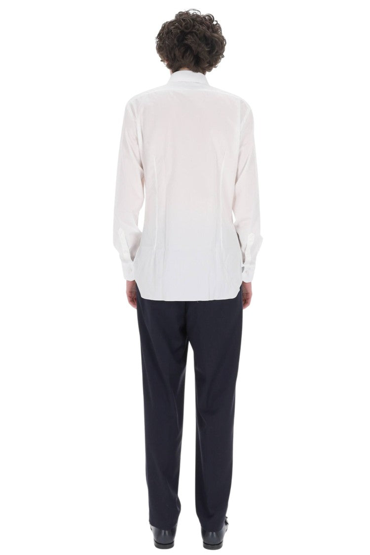 Barba Journey Label Cotton Casual Shirt
