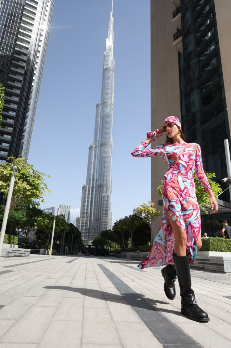 Hawa Made From Love Maha Dress Multicolor