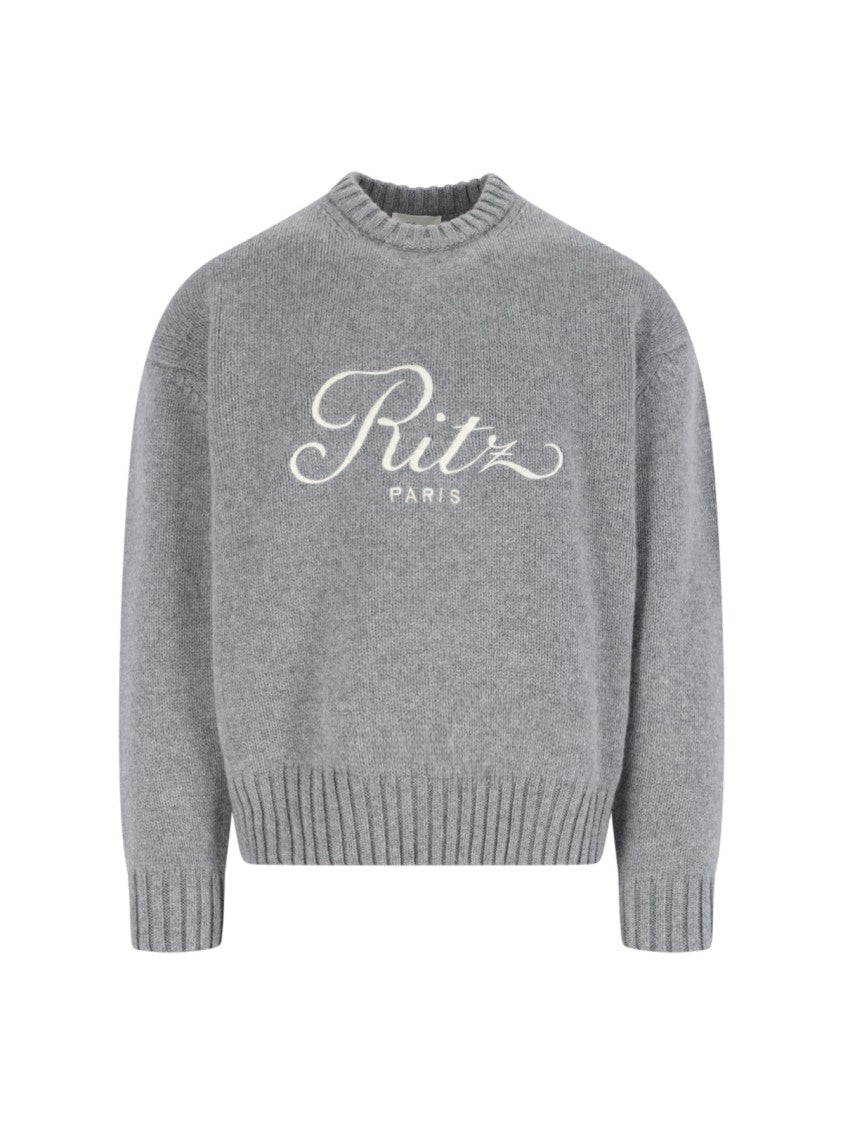 Frame Cashmere Sweater "Ritz" – Gray