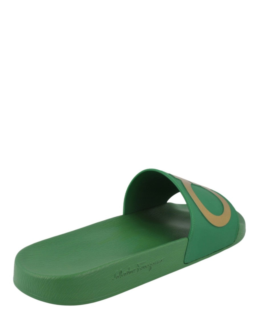 Ferragamo Groove 2 Slides