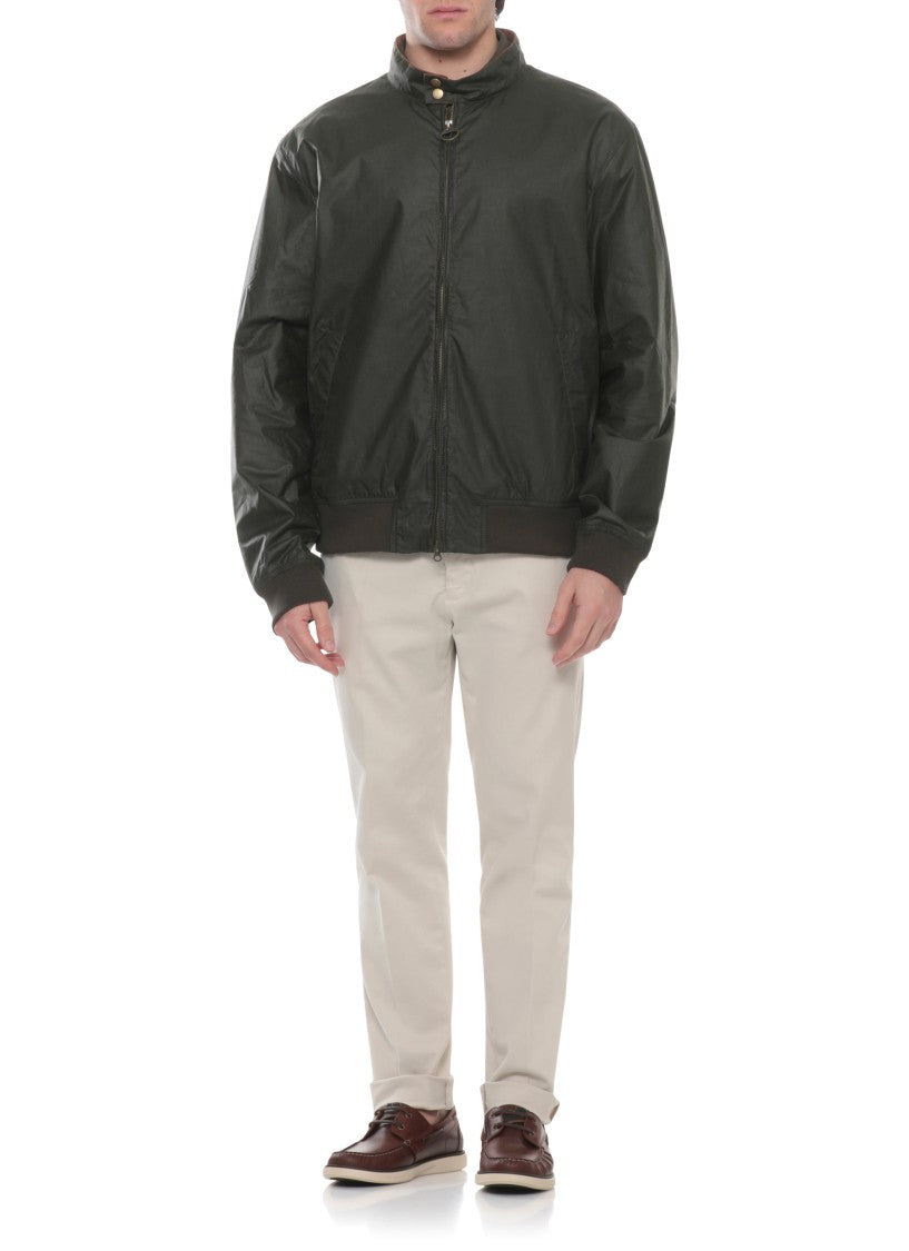 Barbour Green Lightweight Royston Cotton Jacket