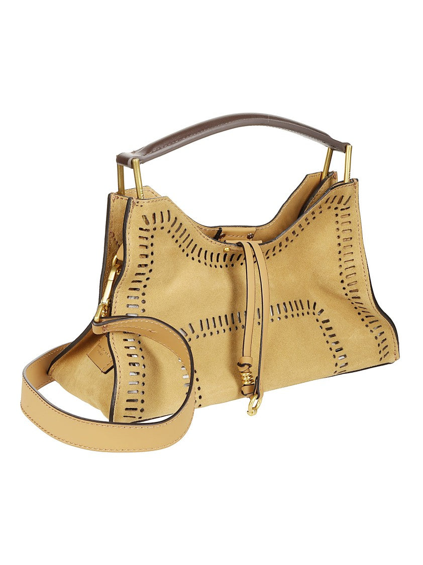 Gianni Chiarini Peanut Butter Leather Bag