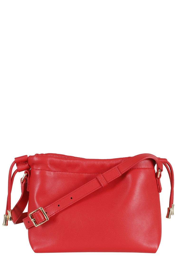 A.P.C. Red Sac Ninon Mini Drawstring Polyurethane Mini Bag