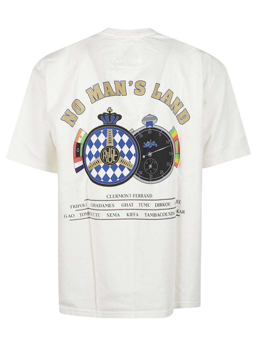 Rhude Chrono Racing Graphic Cotton T-Shirt