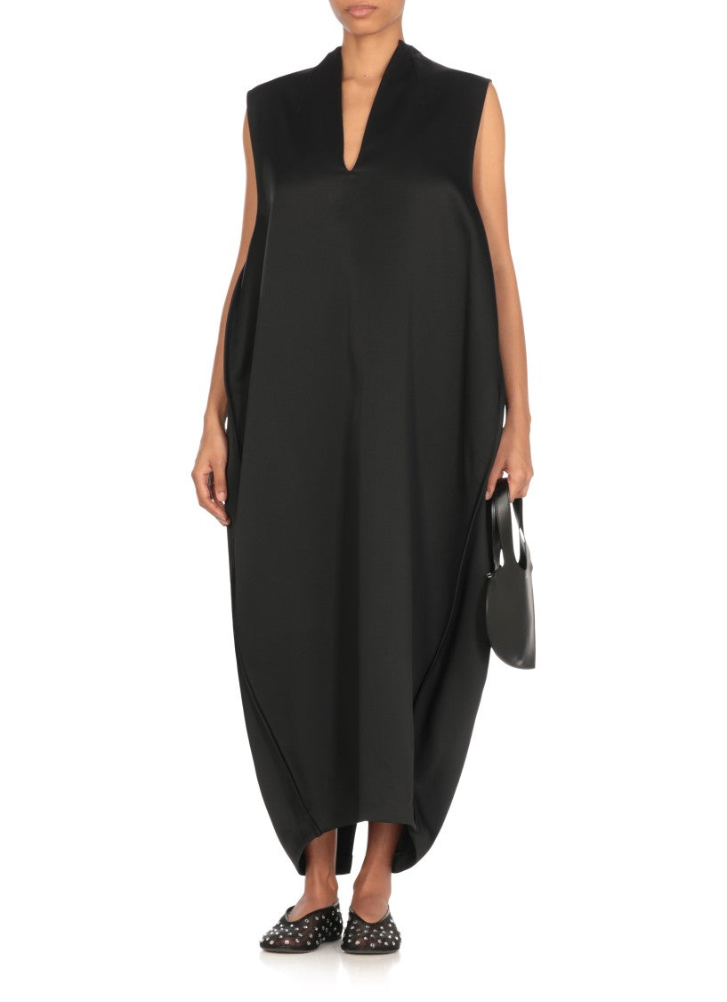 Khaite Black Blanche Dress