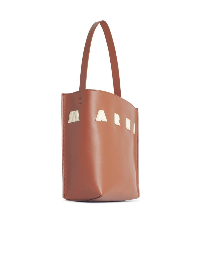 Marni Museo' Brown Leather Bag
