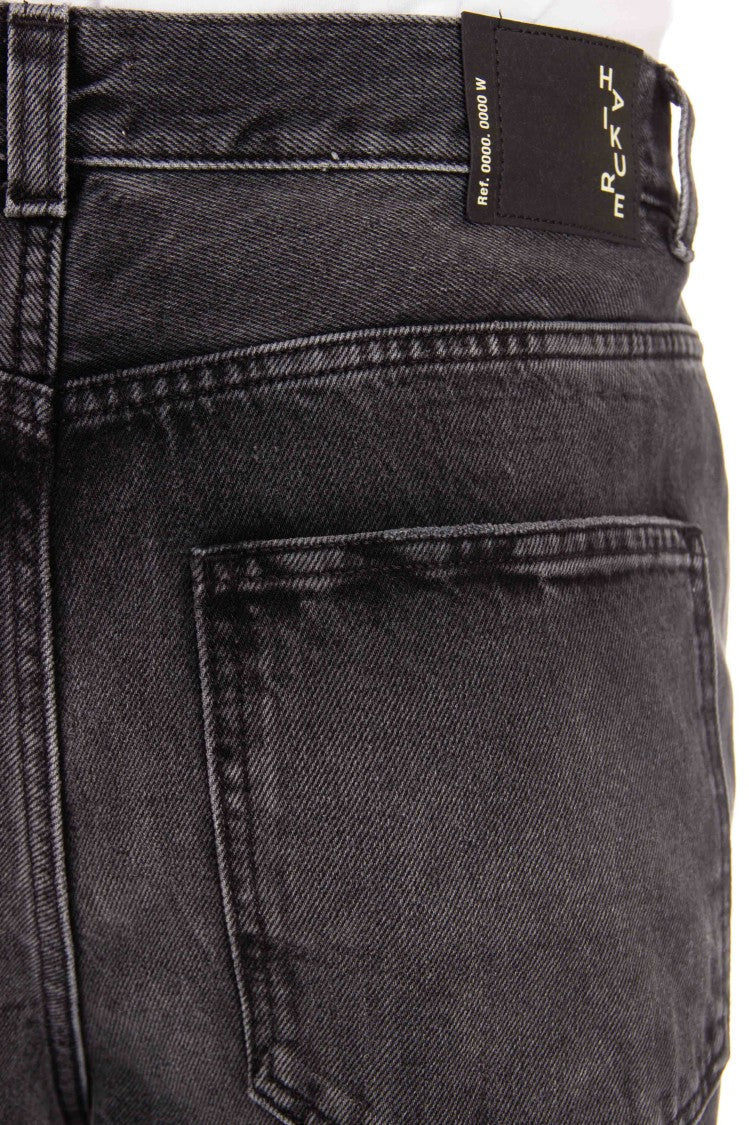 Haikure Winona Spider Black Carpenter Loose Fit Jeans