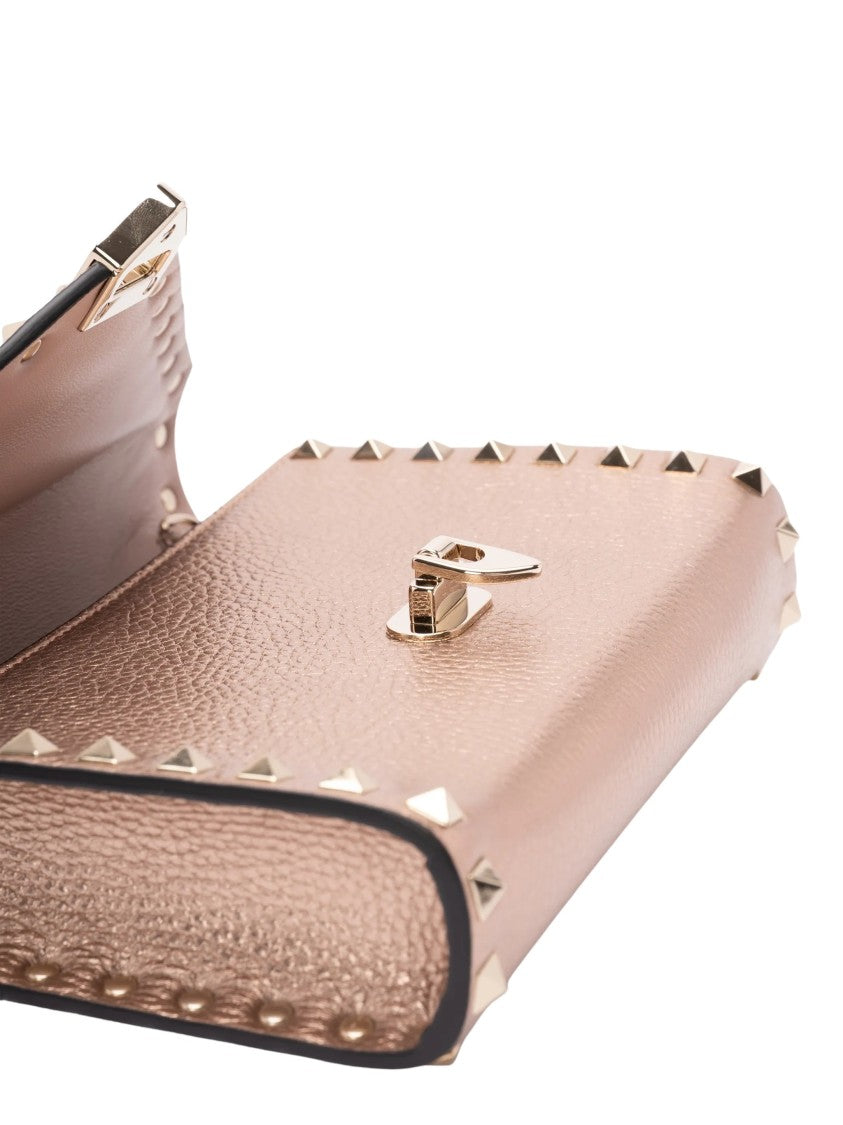 Valentino Mini Bag Envelope Metallic Studded Mini Bag
