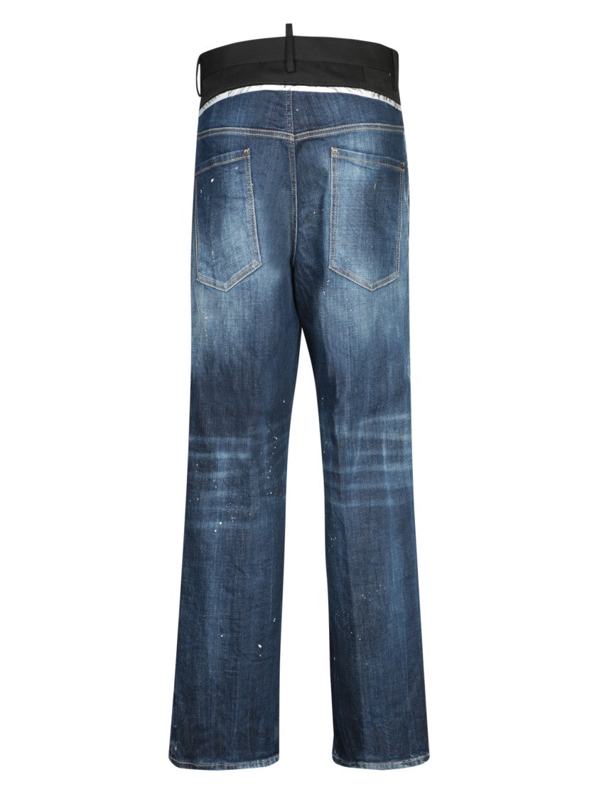 Dsquared2 Loose Distressed Jeans