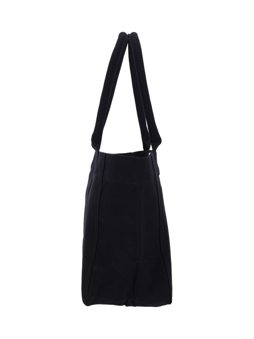 Isabel Marant Black Yenky Zipped Cotton Tote