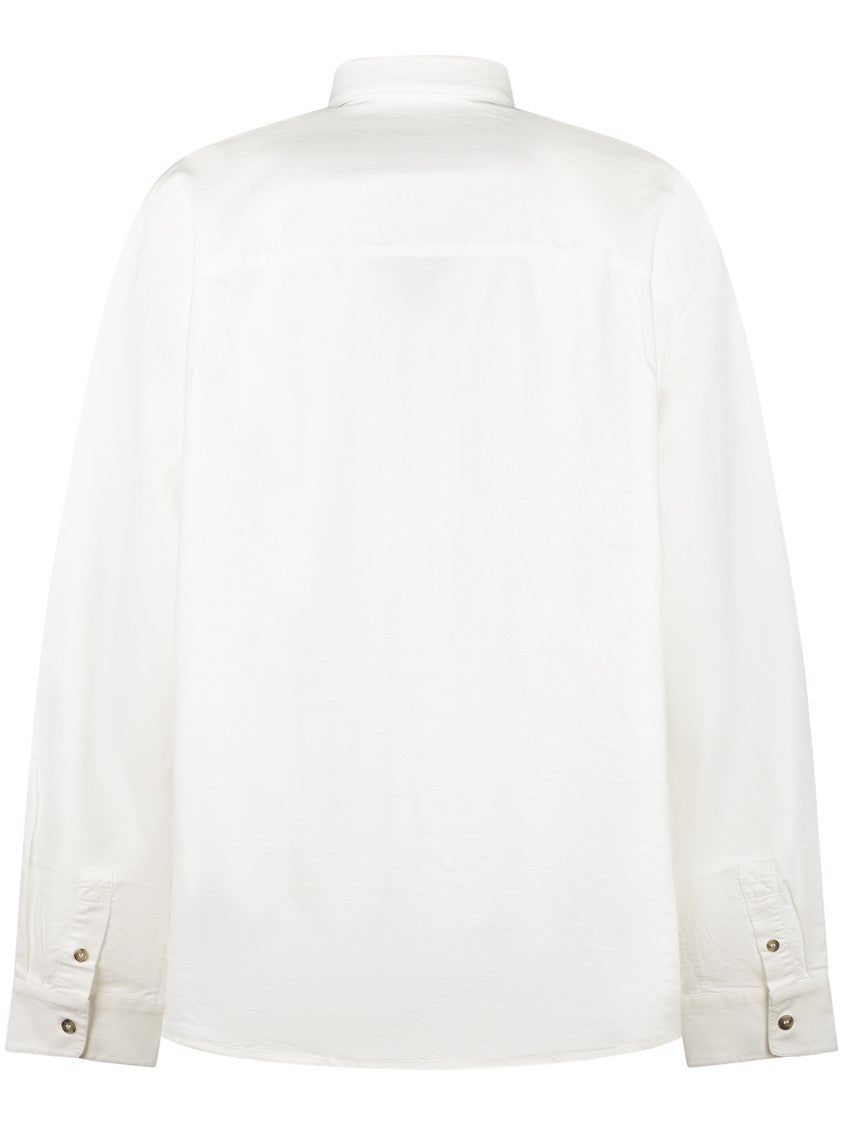 A.P.C. Classic Button-Down Shirt With Subtle Logo Detail