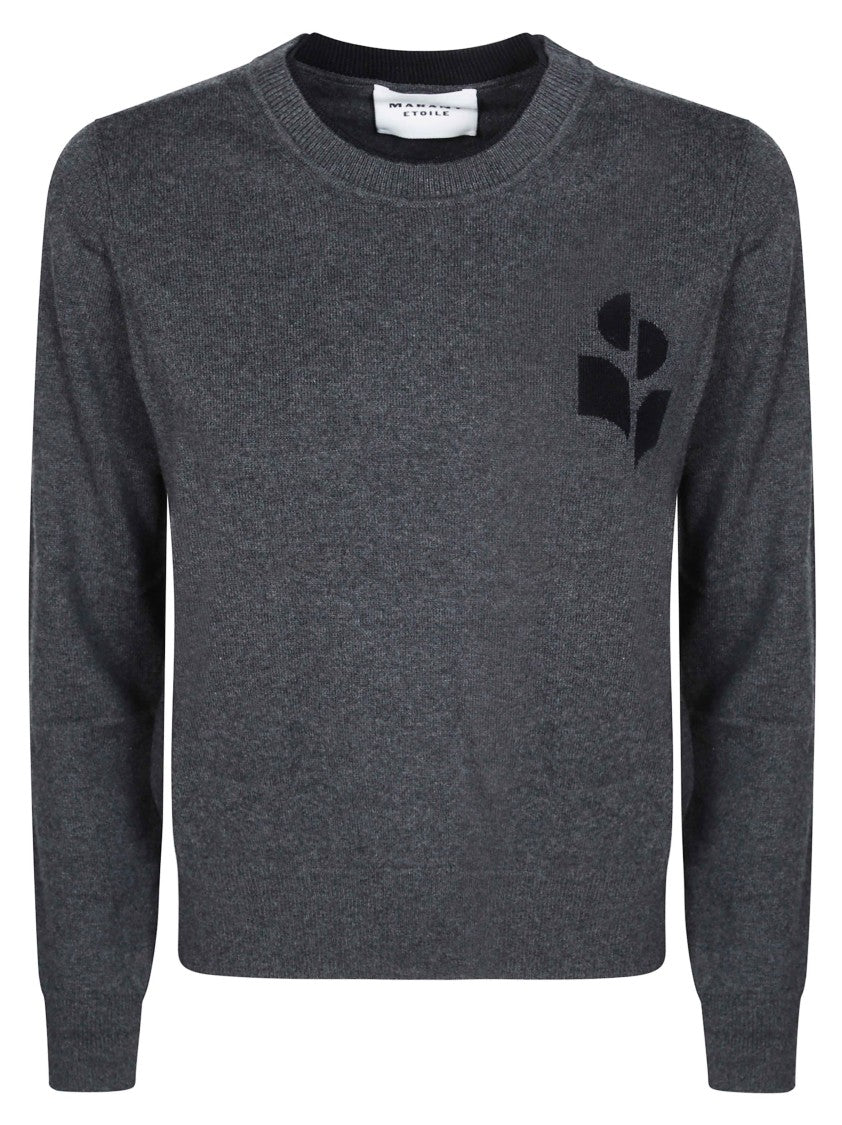 Isabel Marant Lanta-Gz Cropped Knit Sweater