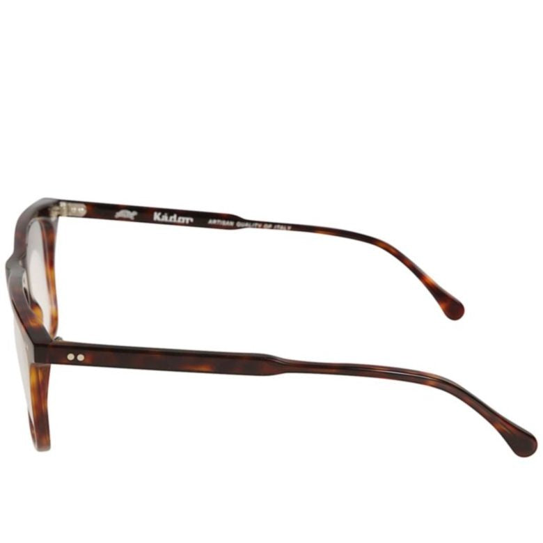 Kador Greg Rectangular Tortoiseshell Eyeglasses With Glossy Finish
