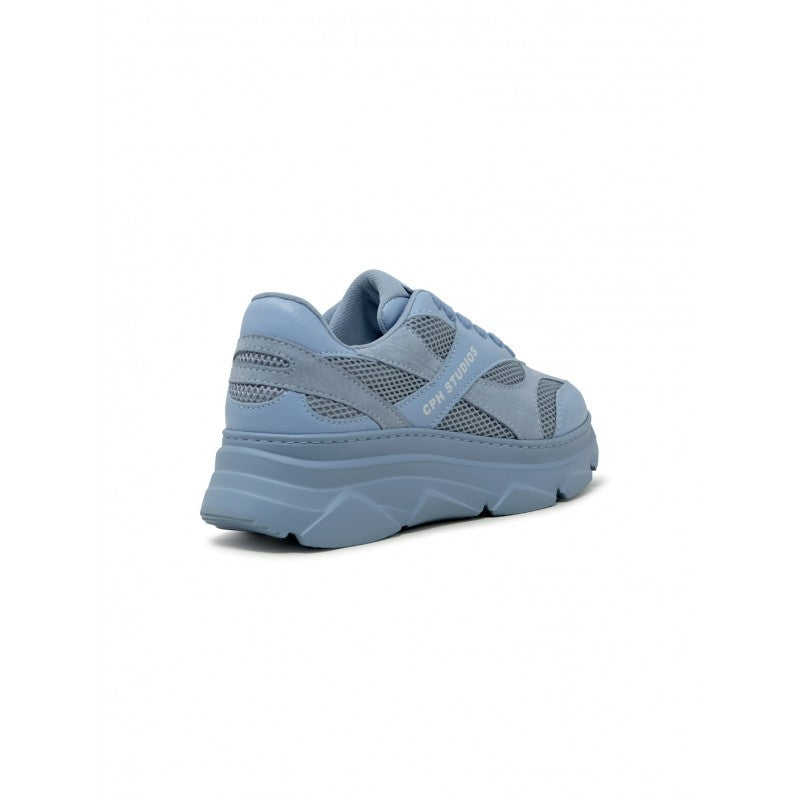 Copenhagen Mix Light Blue Leather/Suede Sneakers
