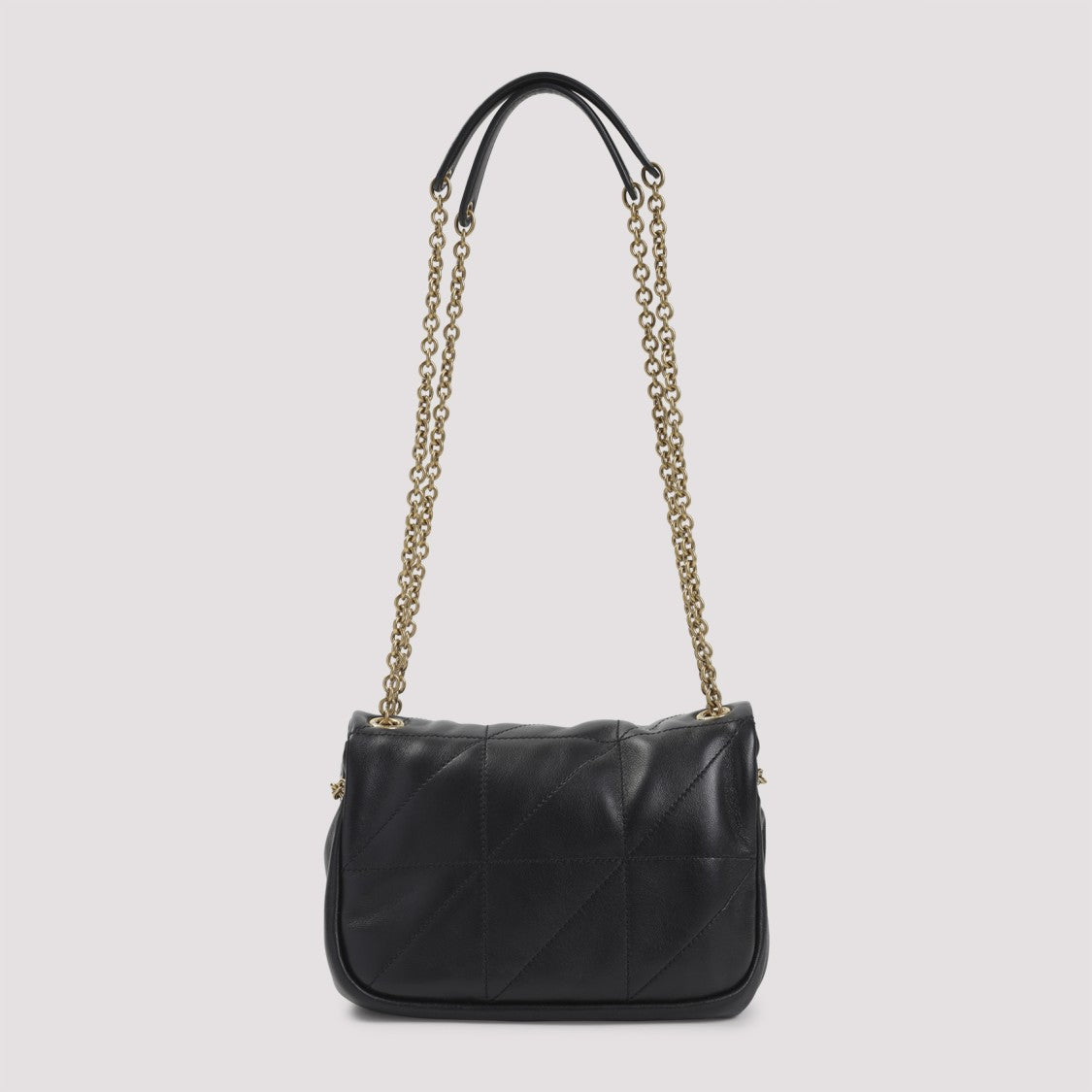 Saint Laurent Quilted Black Lamb Leather Shoulder Bag