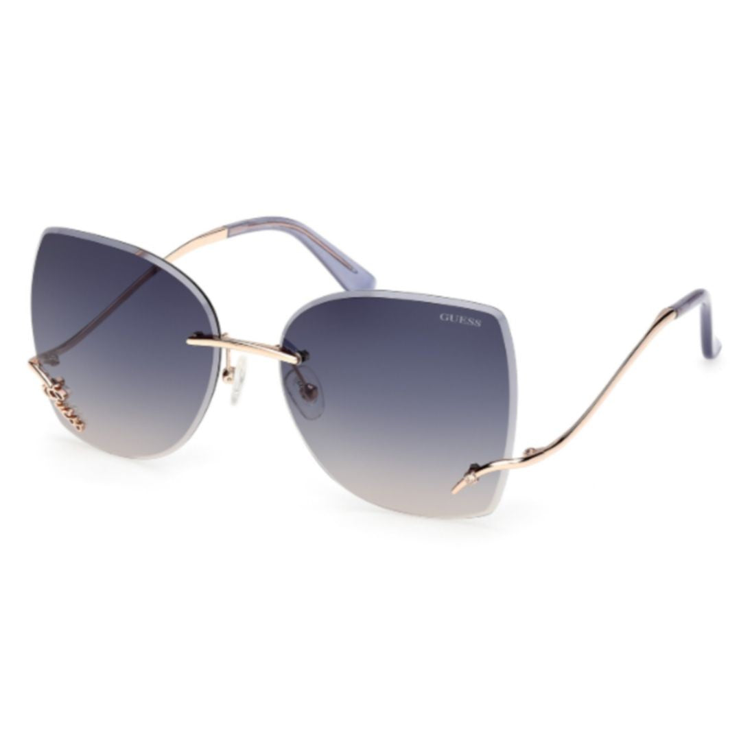 Guess Gu00269 Rimless Gradient Lens Sunglasses