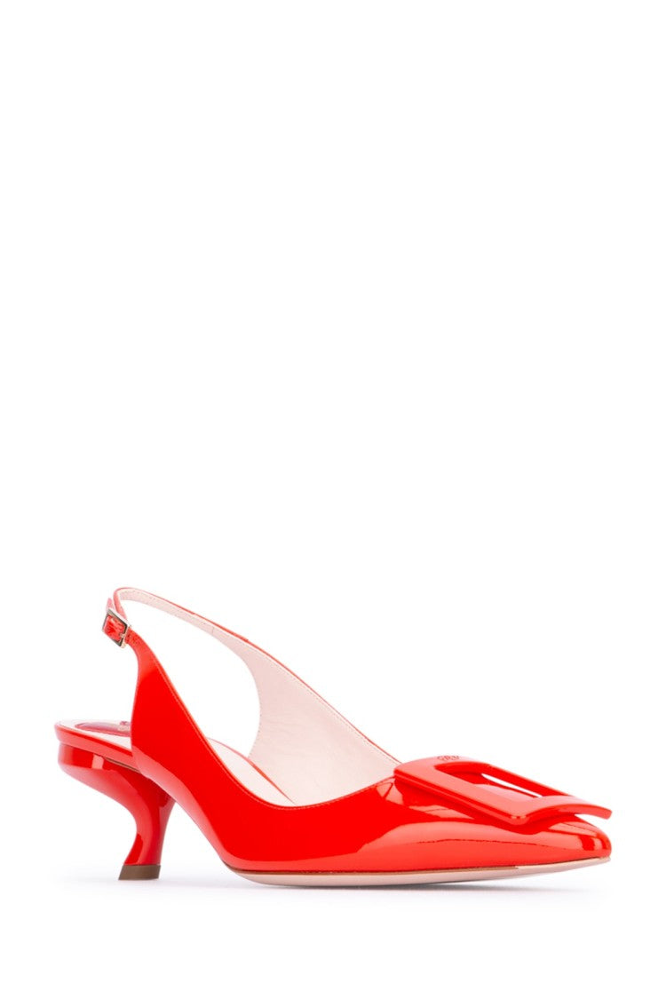 Roger Vivier Pointed Toe Slingback Shoes