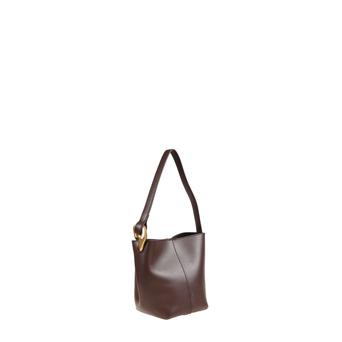 J. W. Anderson Brown Leather Bucket Bag