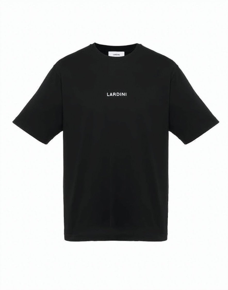 Lardini Black Short-Sleeve T-Shirt