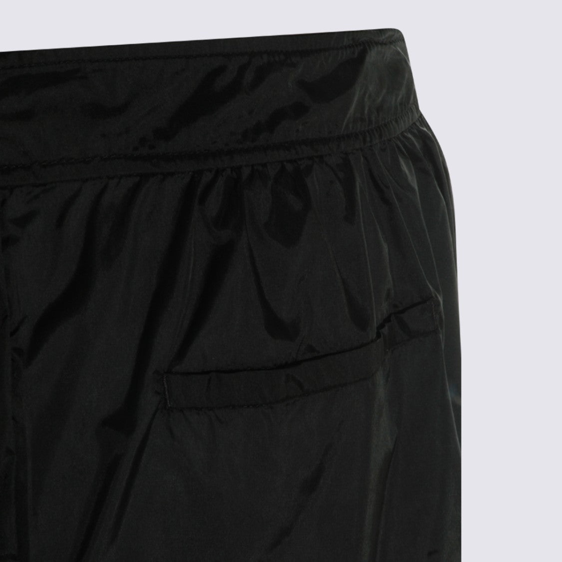 Saint Laurent Straight Black Skirt With High Waist And Minimalistic Design