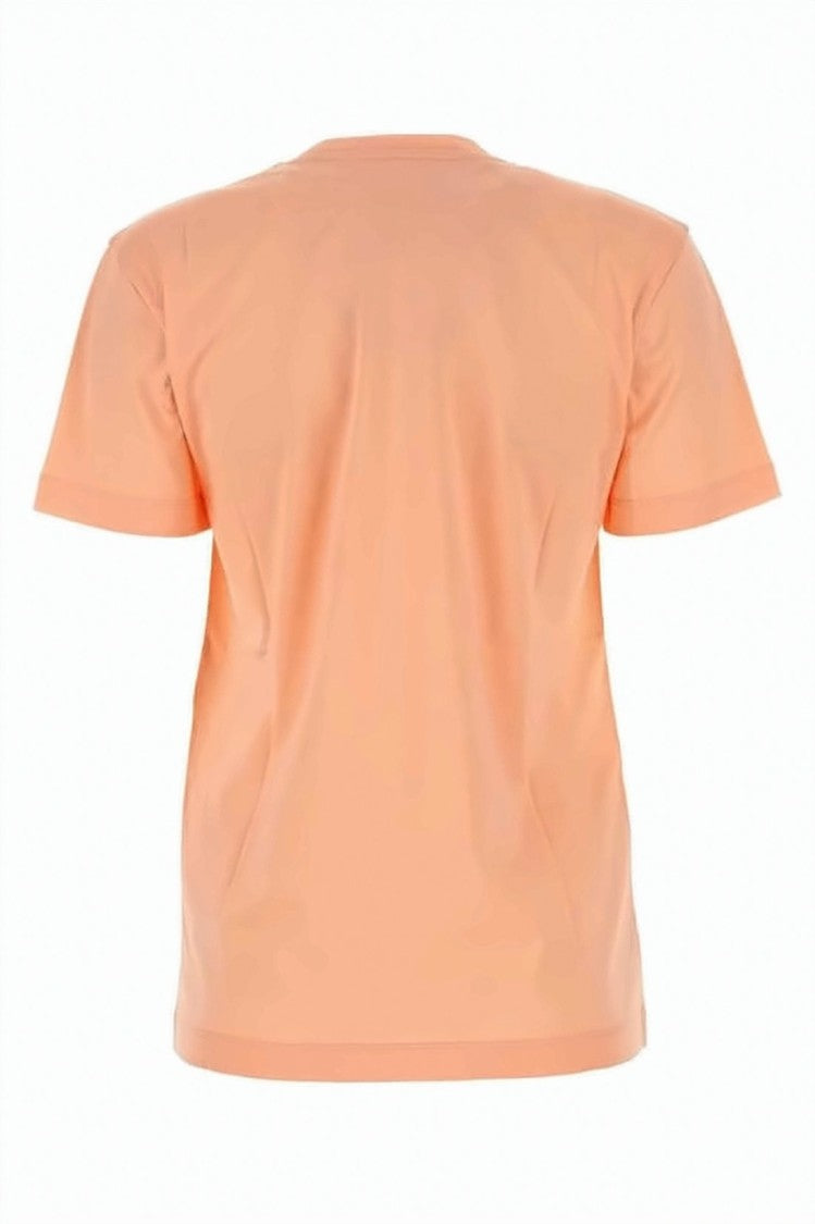 Patou Light Peach Logo-Print Short-Sleeve T-Shirt