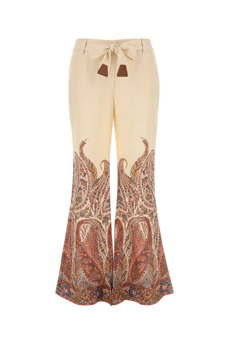Zimmermann Printed Linen Rhiannon Pant