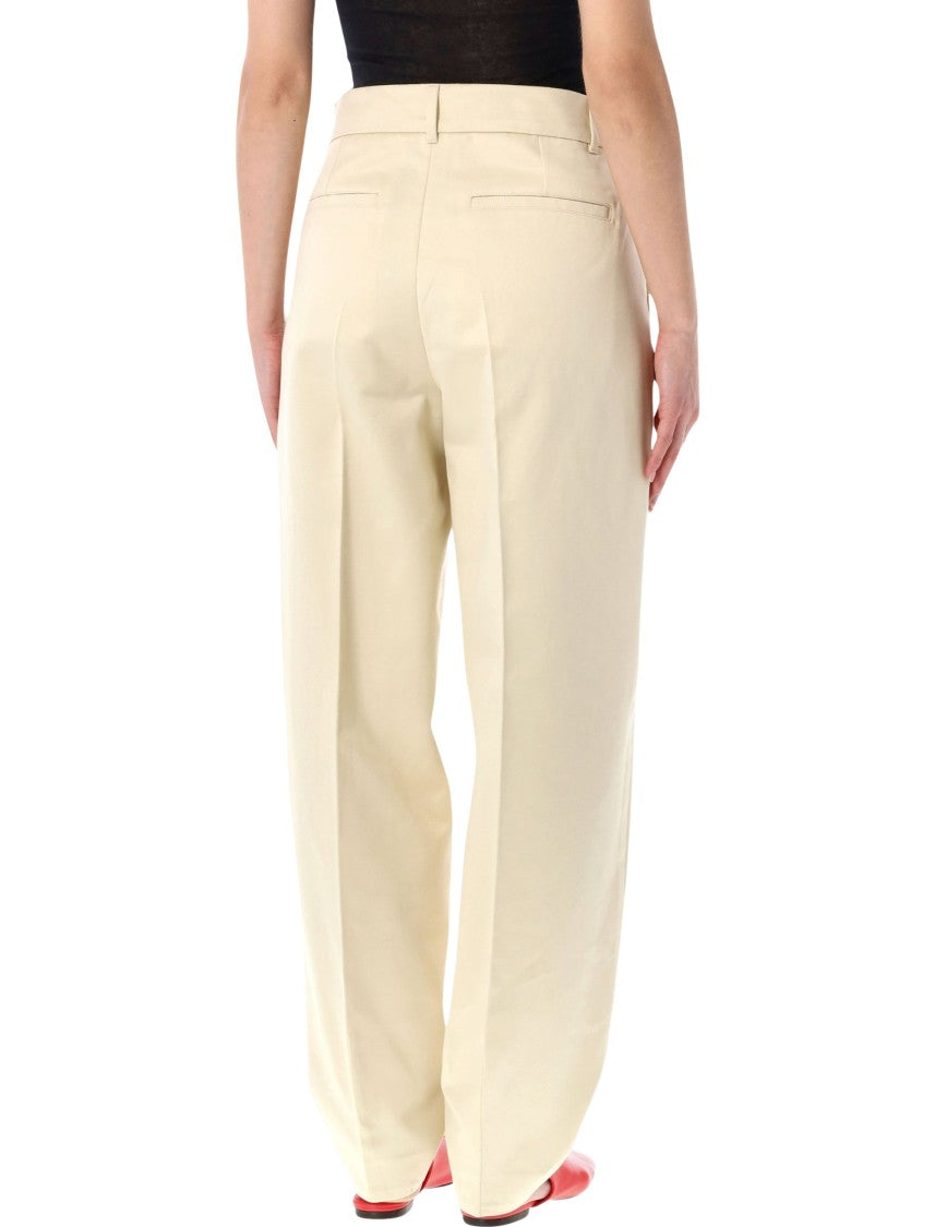 Soeur Graham Textured Organic Cotton Trousers