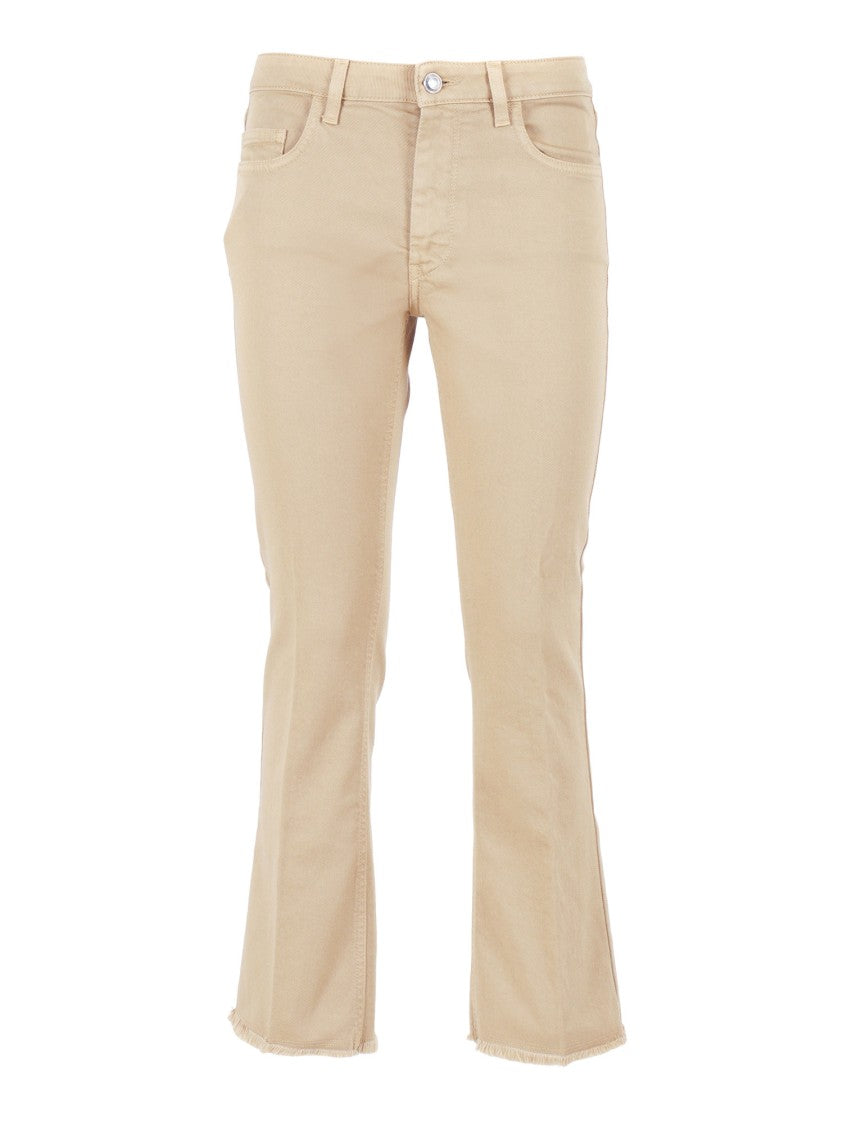 Fay 5 Tasc A Trombet Fringed Flared Pants