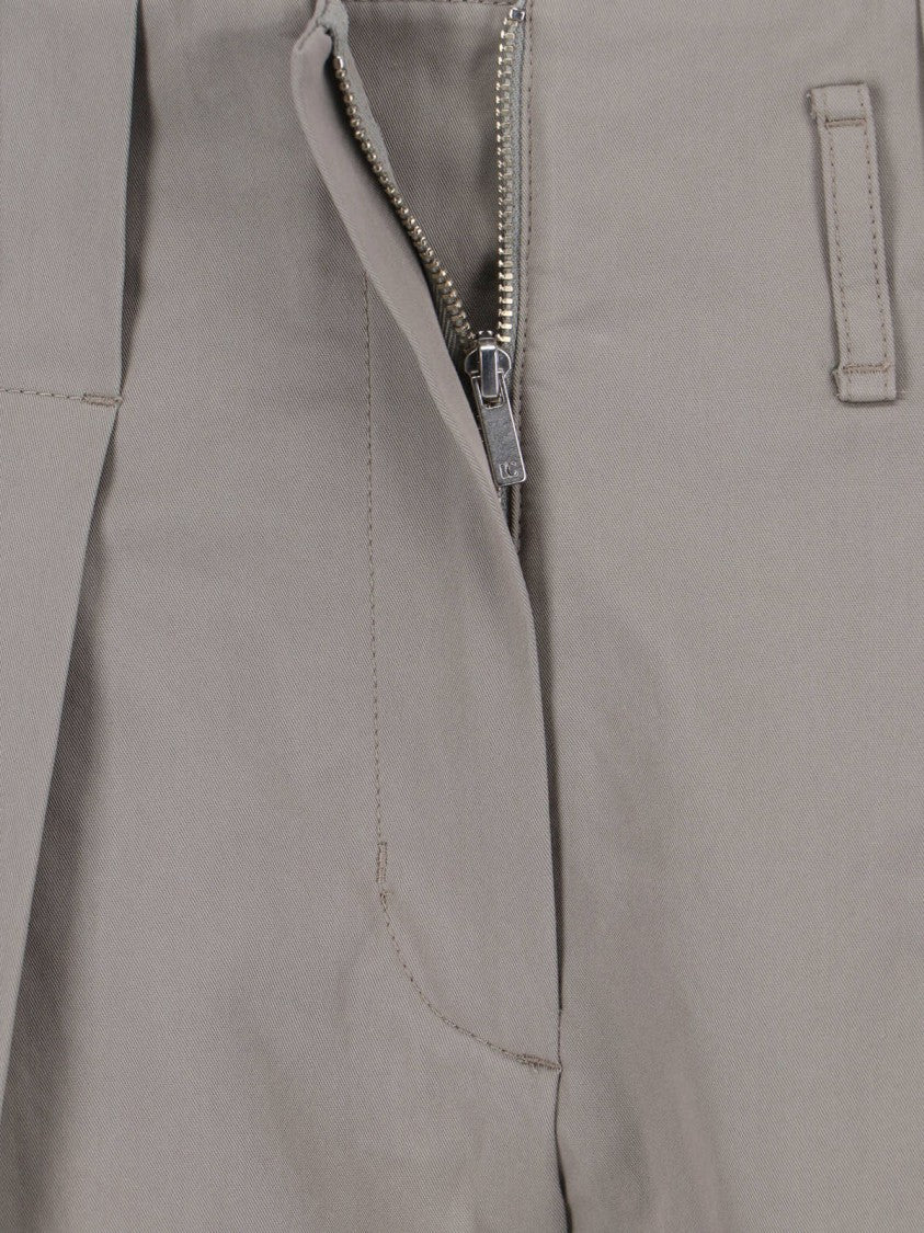 Low Classic Dark Grey Mid-Rise Tailored Shorts