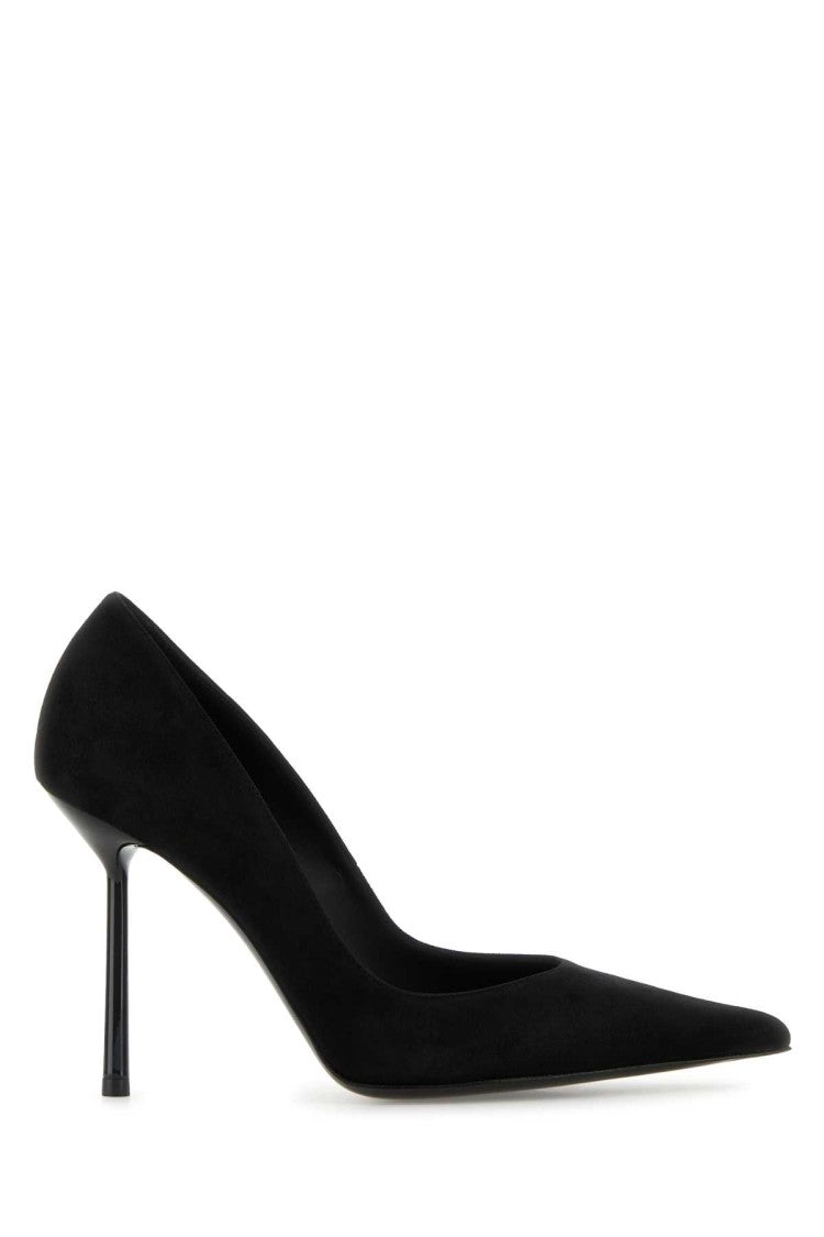Le Silla Black Suede Bella Pumps