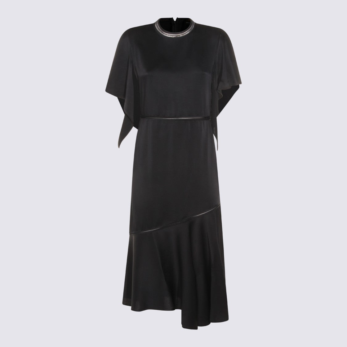 Fabiana Filippi Navy Viscose Dress